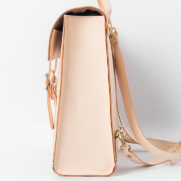 Leather backpack for girls main image 4